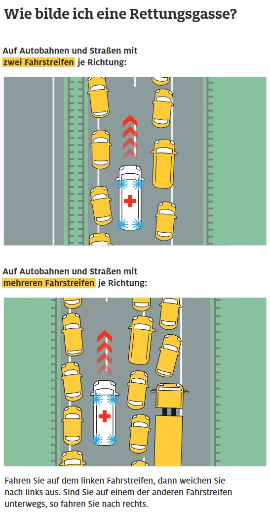 Rettungsgasse ADAC 1
