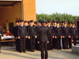 Einweihung der Standarte 1991