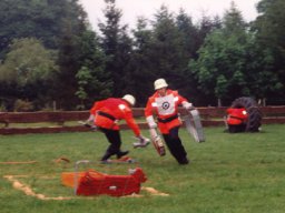 Bezirksfeuerwehrfest in Blocksdorf 1995