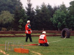 Bezirksfeuerwehrfest in Blocksdorf 1995