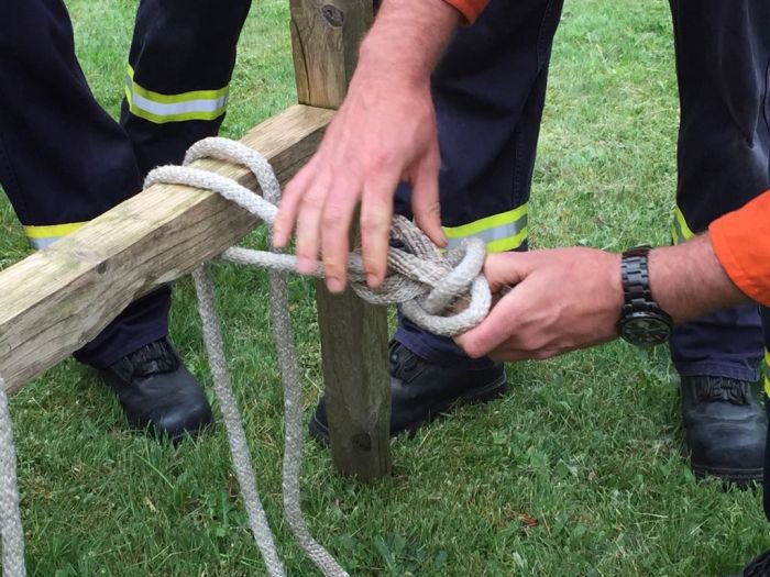 Übung mit der Jugendfeuerwehr 2017