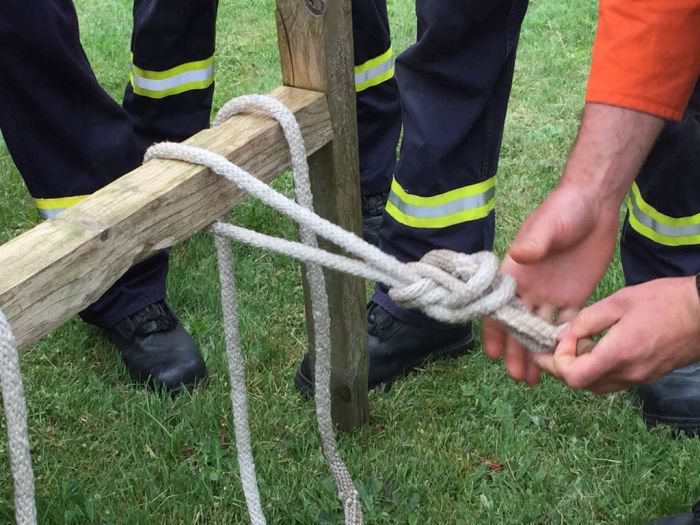 Übung mit der Jugendfeuerwehr 2017