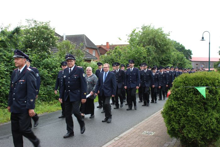 Bezirksfeuerwehrfest in Warder 2019