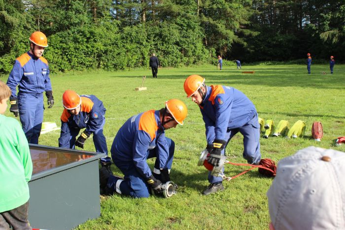 Bezirksfeuerwehrfest in Warder 2019