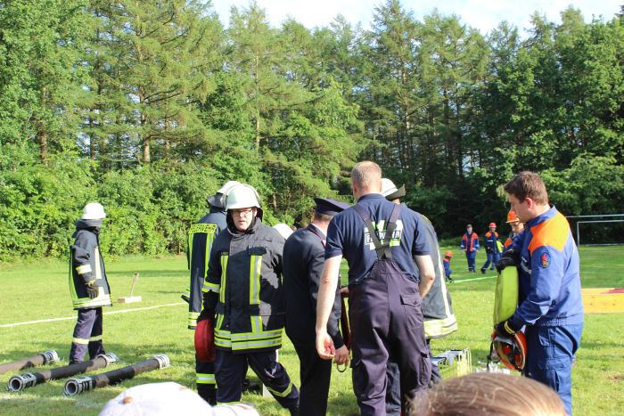 Bezirksfeuerwehrfest in Warder 2019