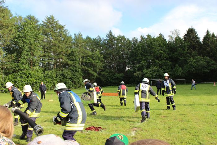 Bezirksfeuerwehrfest in Warder 2019