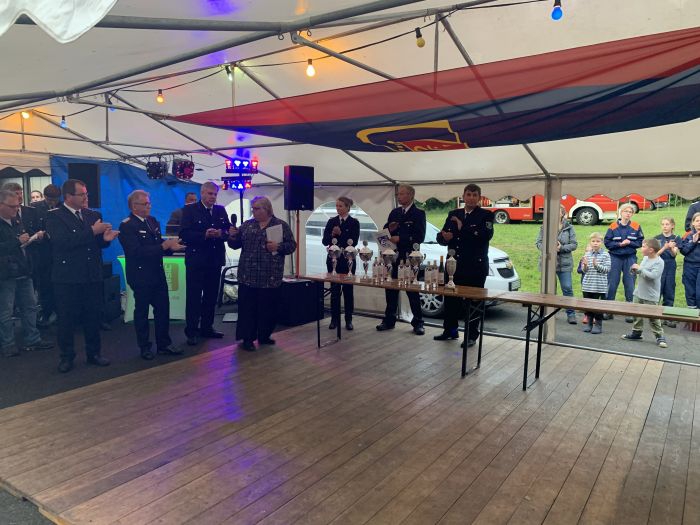 Bezirksfeuerwehrfest in Warder 2019