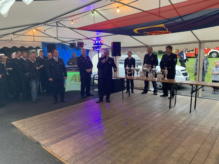 Bezirksfeuerwehrfest in Warder 2019
