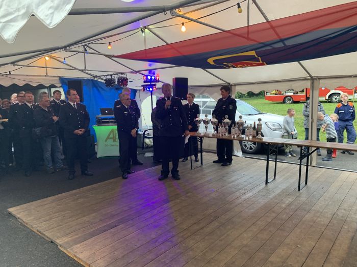Bezirksfeuerwehrfest in Warder 2019