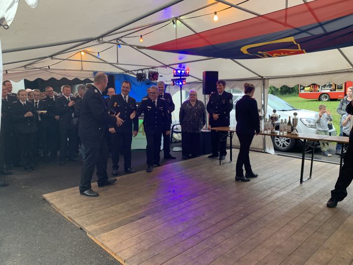 Bezirksfeuerwehrfest in Warder 2019
