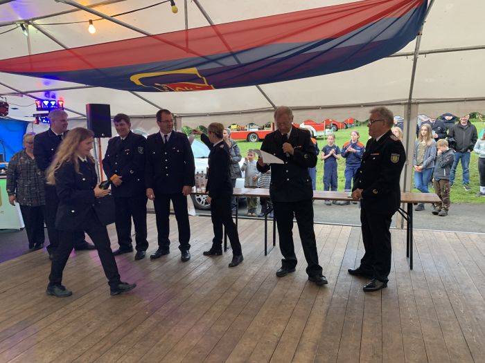 Bezirksfeuerwehrfest in Warder 2019