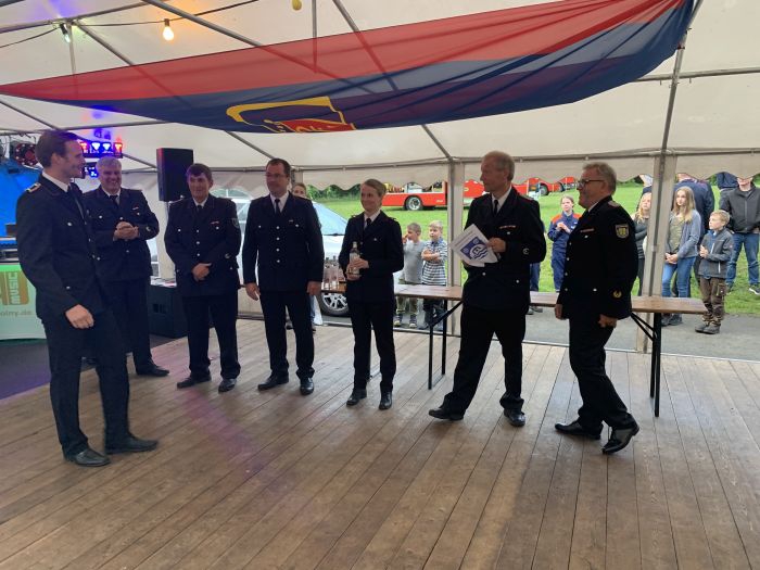 Bezirksfeuerwehrfest in Warder 2019