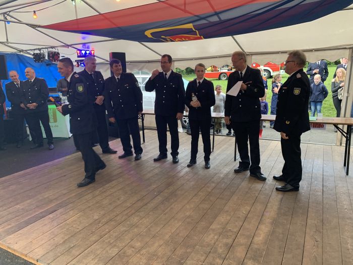 Bezirksfeuerwehrfest in Warder 2019