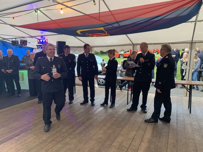 Bezirksfeuerwehrfest in Warder 2019