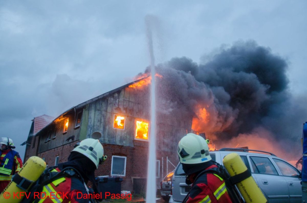 Großbrand in Ellerdorf 2021