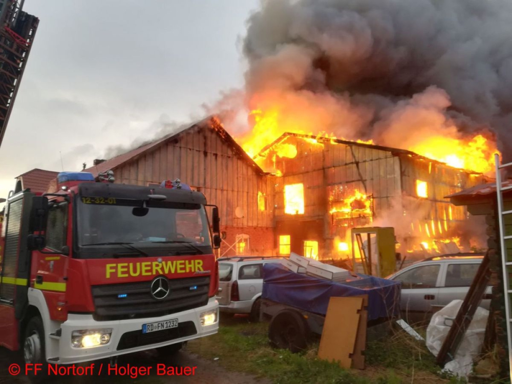 Großbrand in Ellerdorf 2021