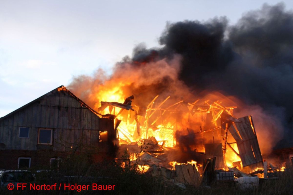 Großbrand in Ellerdorf 2021