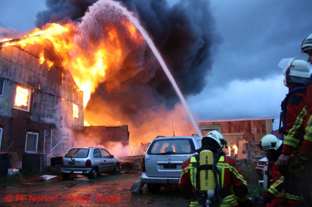 Großbrand in Ellerdorf 2021