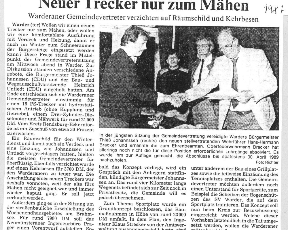 Zeitungsartikel