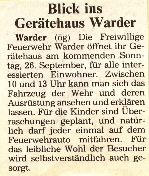 Zeitungsartikel