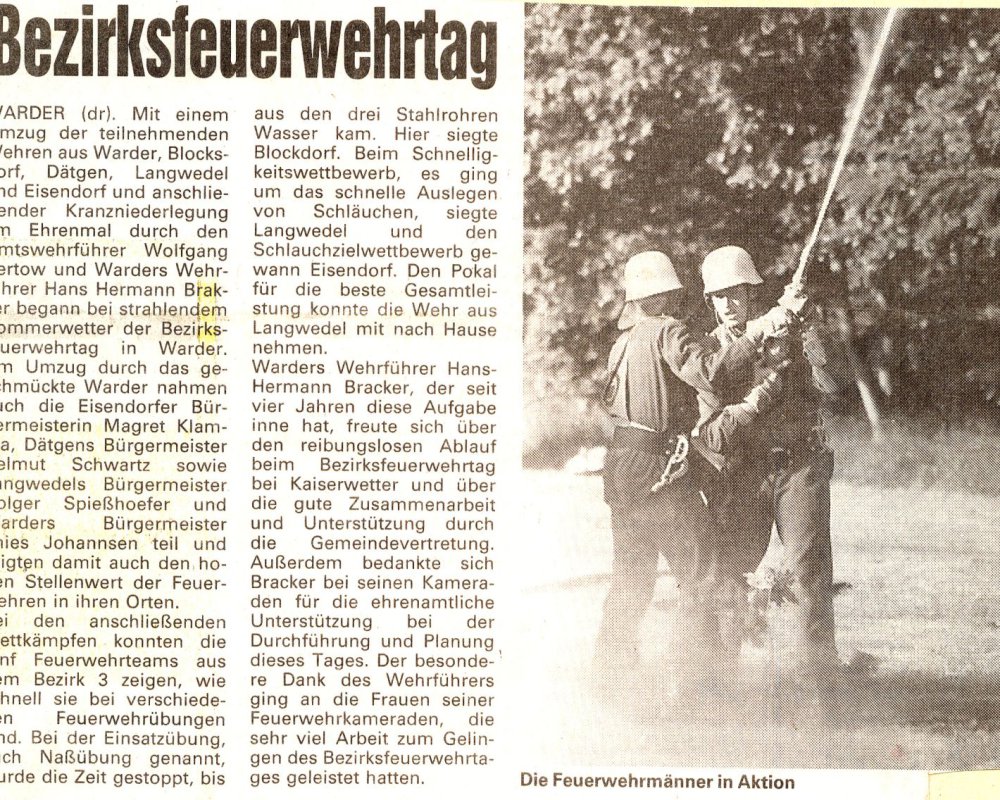 Zeitungsartikel