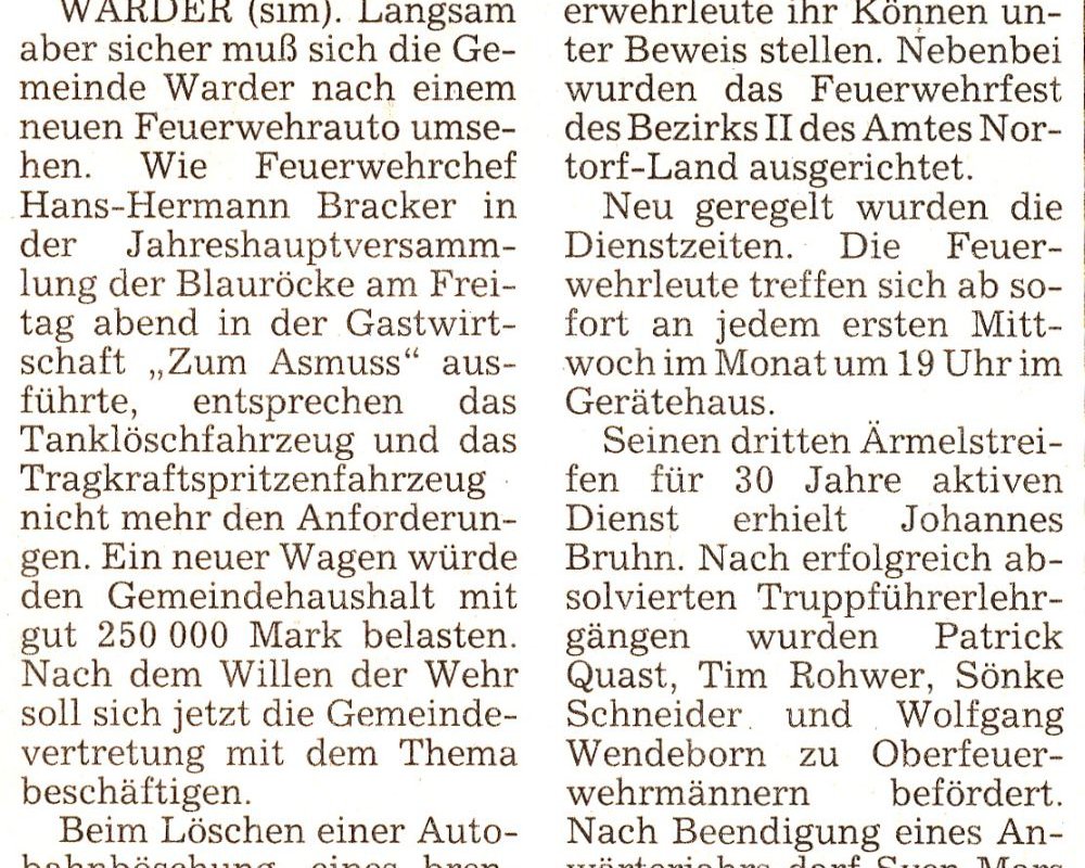 Zeitungsartikel