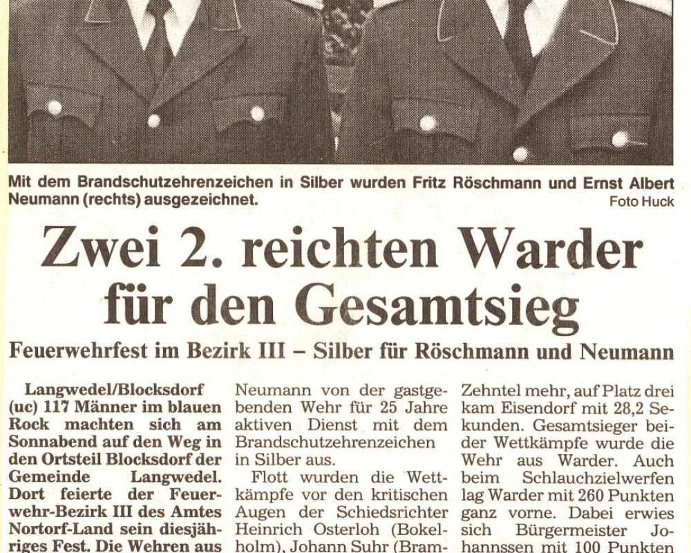 Zeitungsartikel