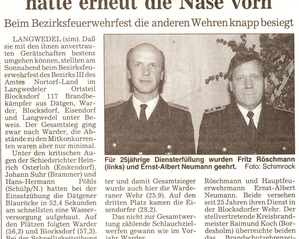 Zeitungsartikel