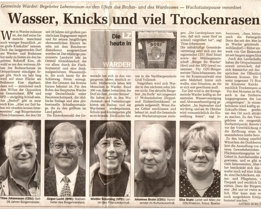 Zeitungsartikel