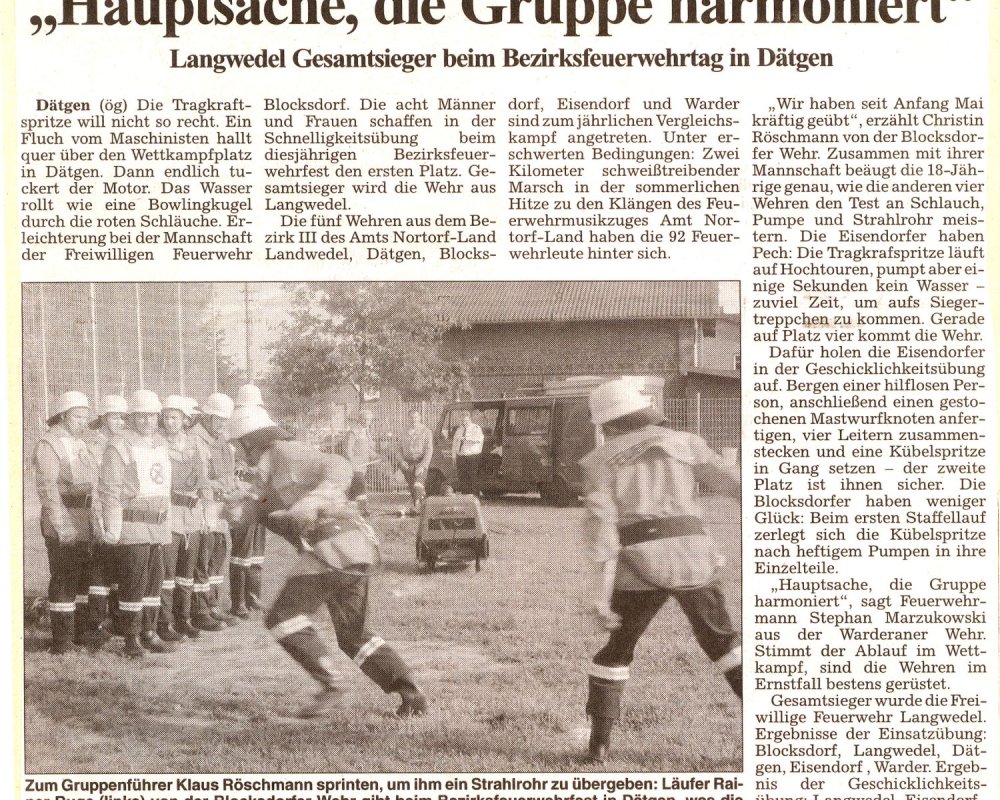 Zeitungsartikel