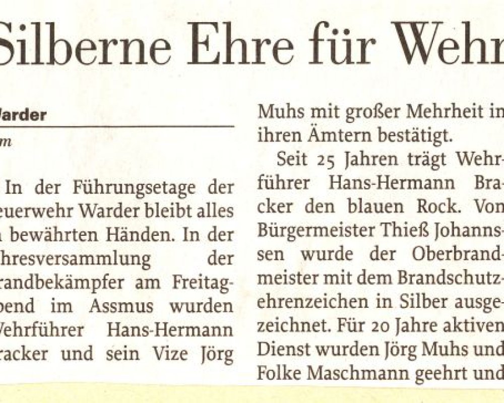 Zeitungsartikel