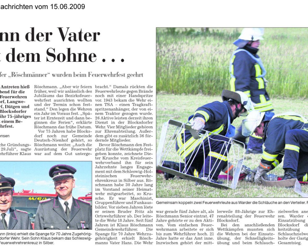 Zeitungsartikel
