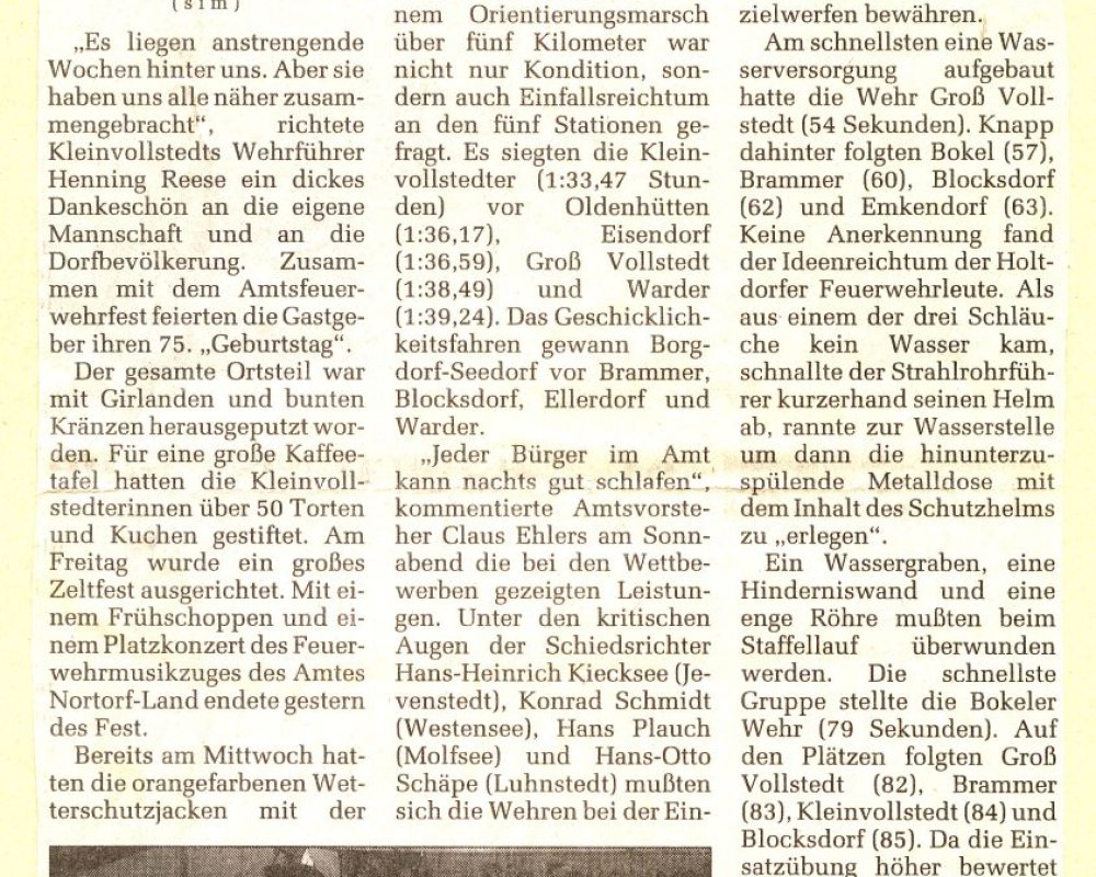 Zeitungsartikel